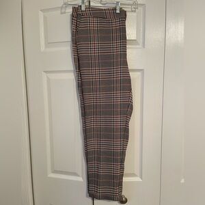 Anthropology Straight Leg Plaid Pant Size 14
Good Condition